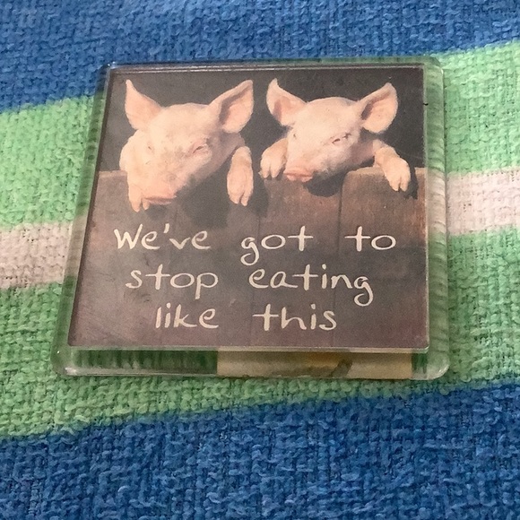 Oink I love pigs bundle of 4+ items magnet and figurines - Picture 4 of 5